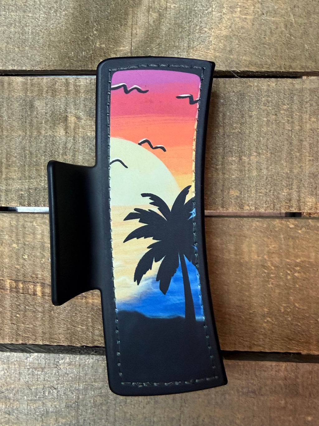 Summer Sunset Hair Claw Clip