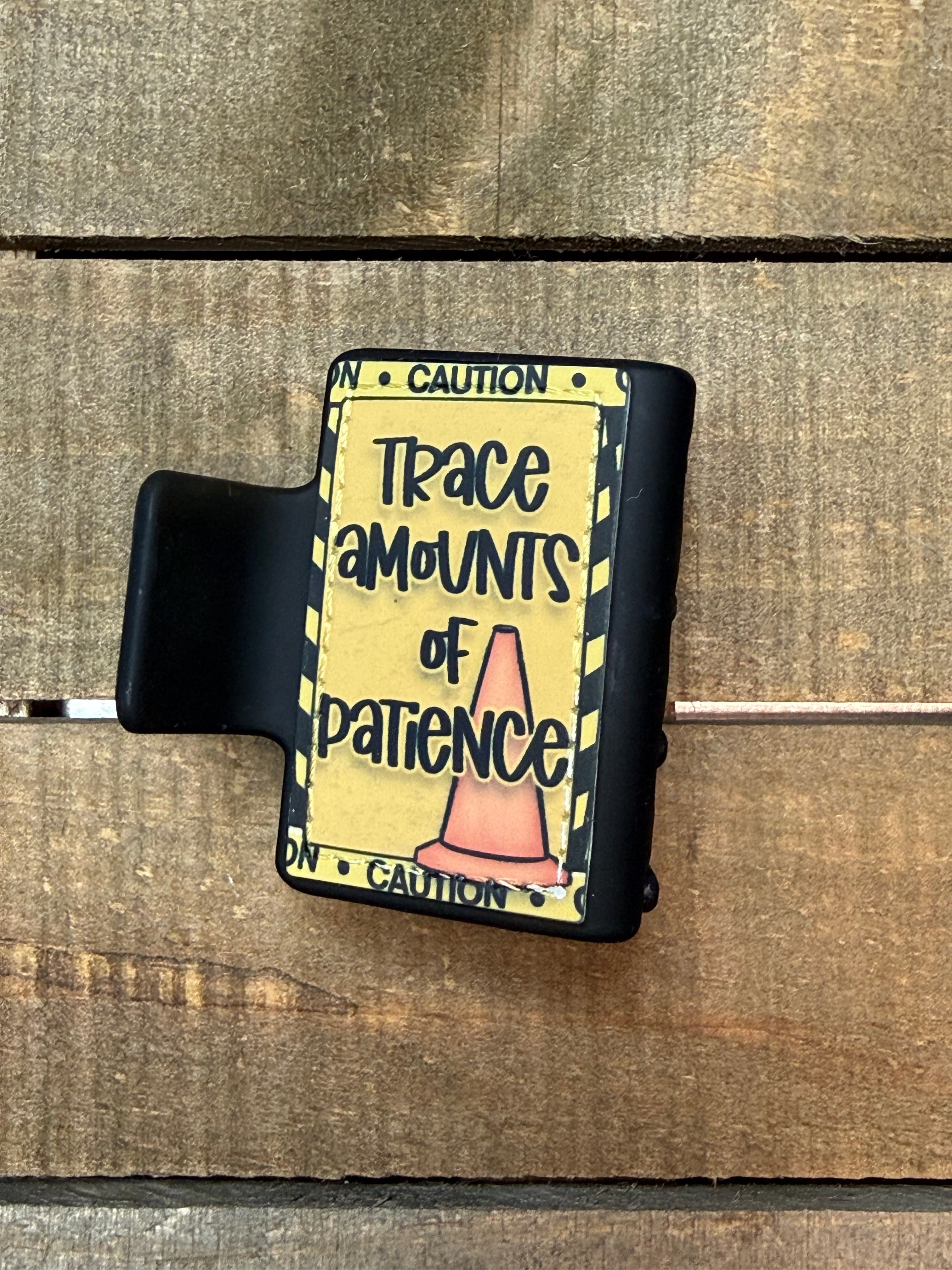 Trace Amounts of Patience Hair Claw Clip