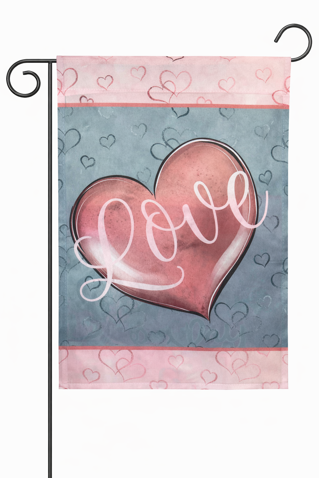 Love Garden Flag – Romantic Outdoor Yard Flag for Home & Garden Decor