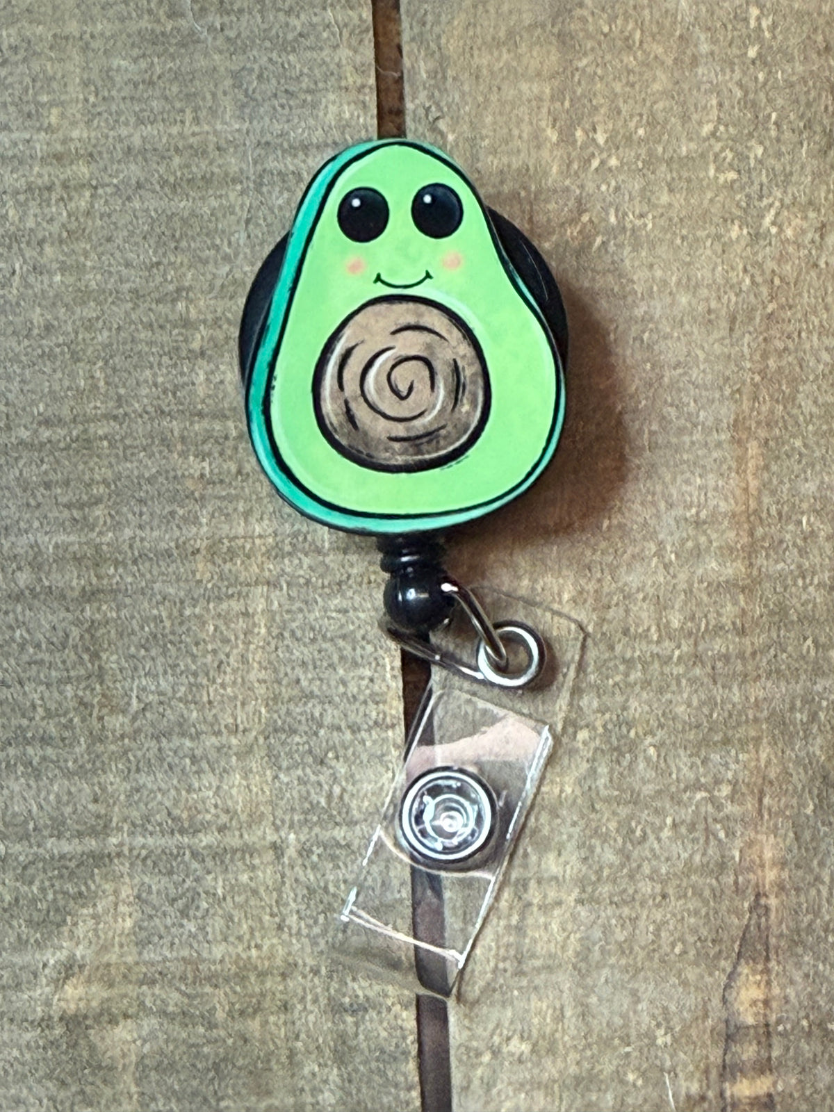 Cute Avocado Badge Reel