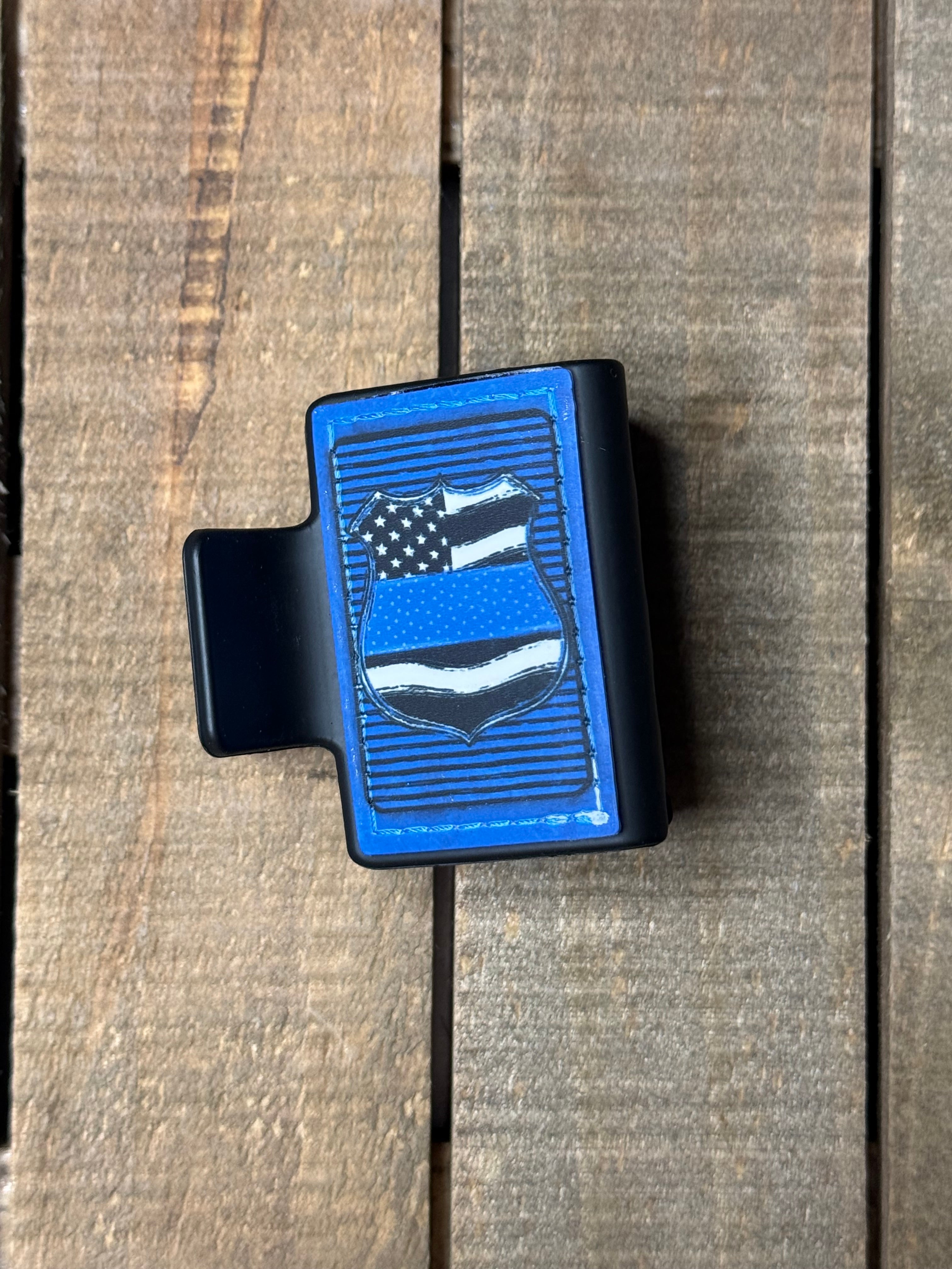 Police Hair Claw Clip — Stylish & Functional Hair Accessory