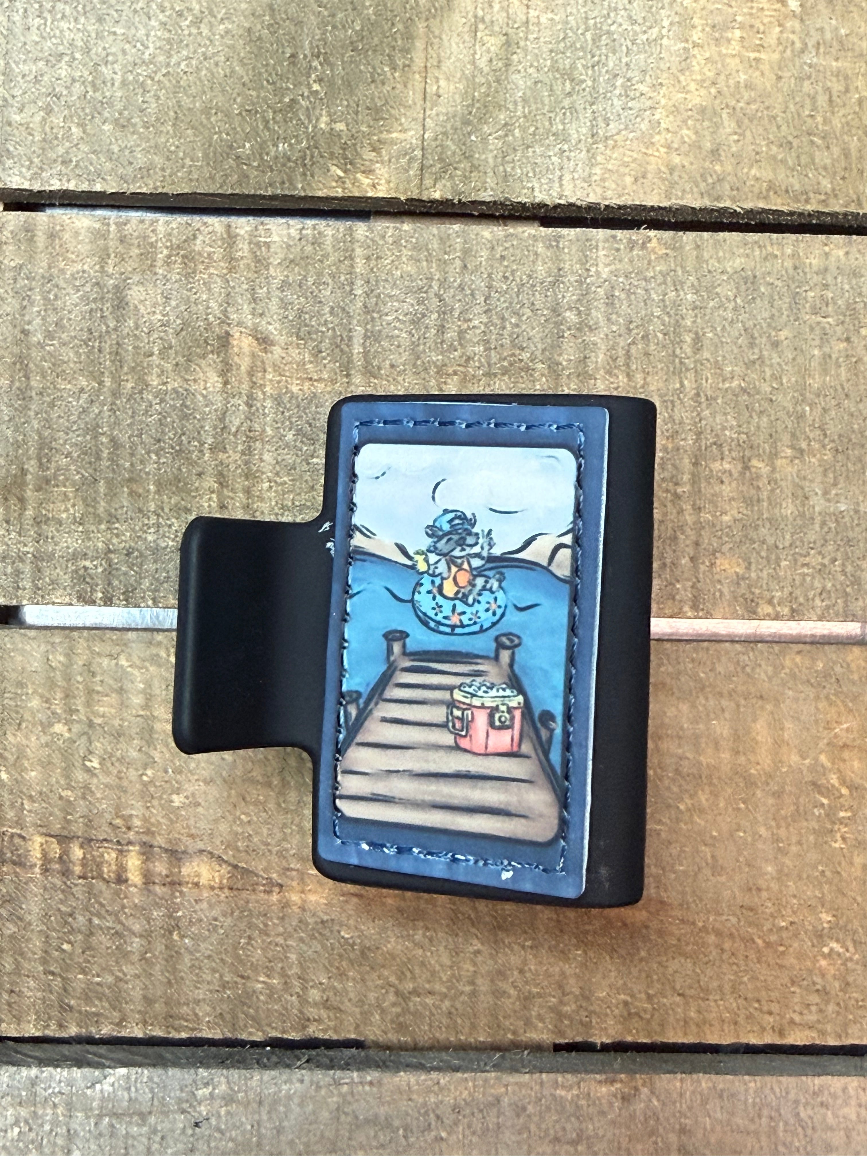 Lake Life Hair Claw Clips | Fishing & Summer Scene Hair Clips | Cute Outdoor Hair Accessories