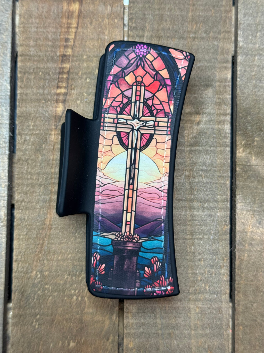 Cross Hair Claw Clip | Faith-Inspired Christian Hair Accessory