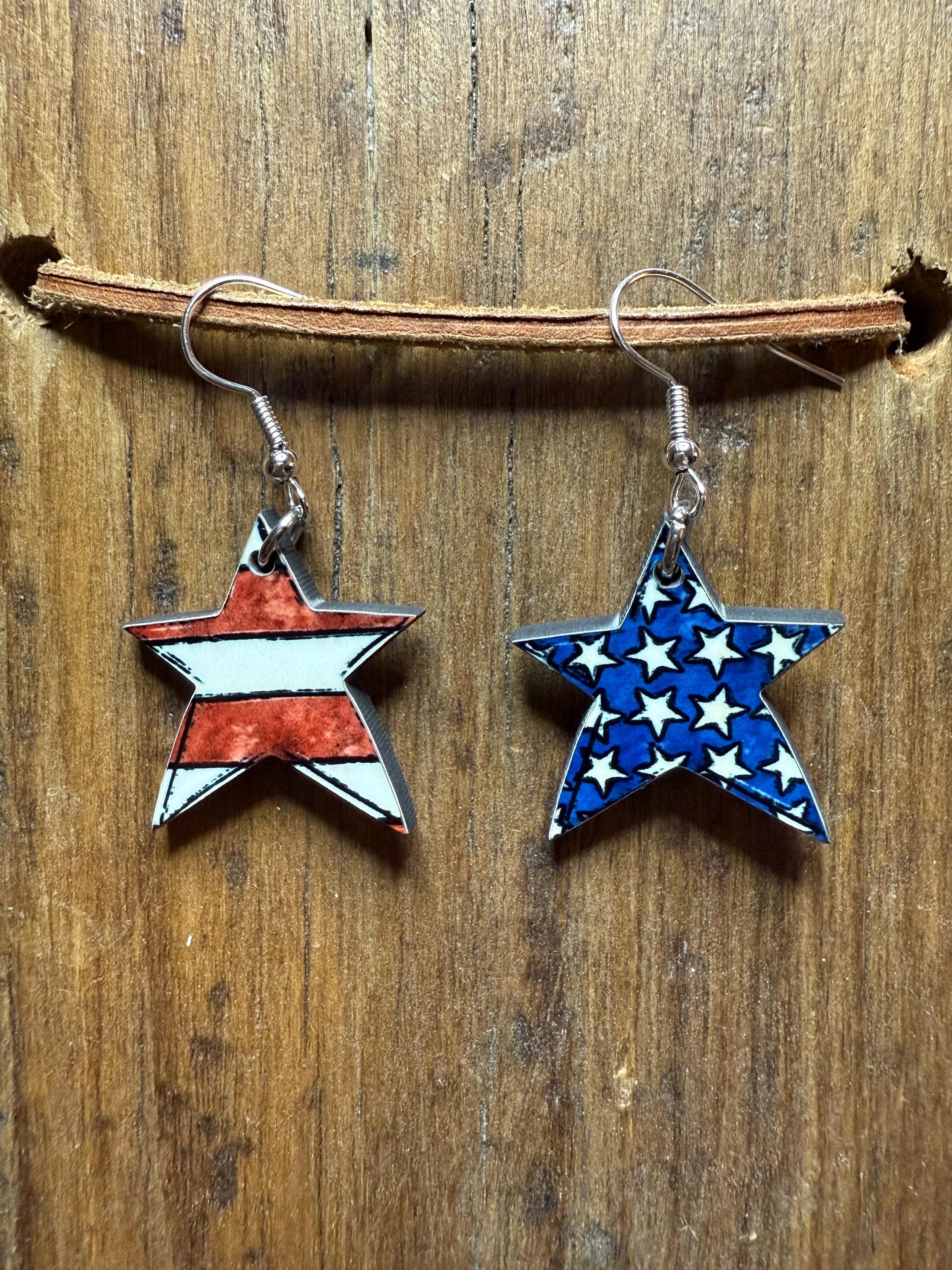 Stars and Stripes Earrings