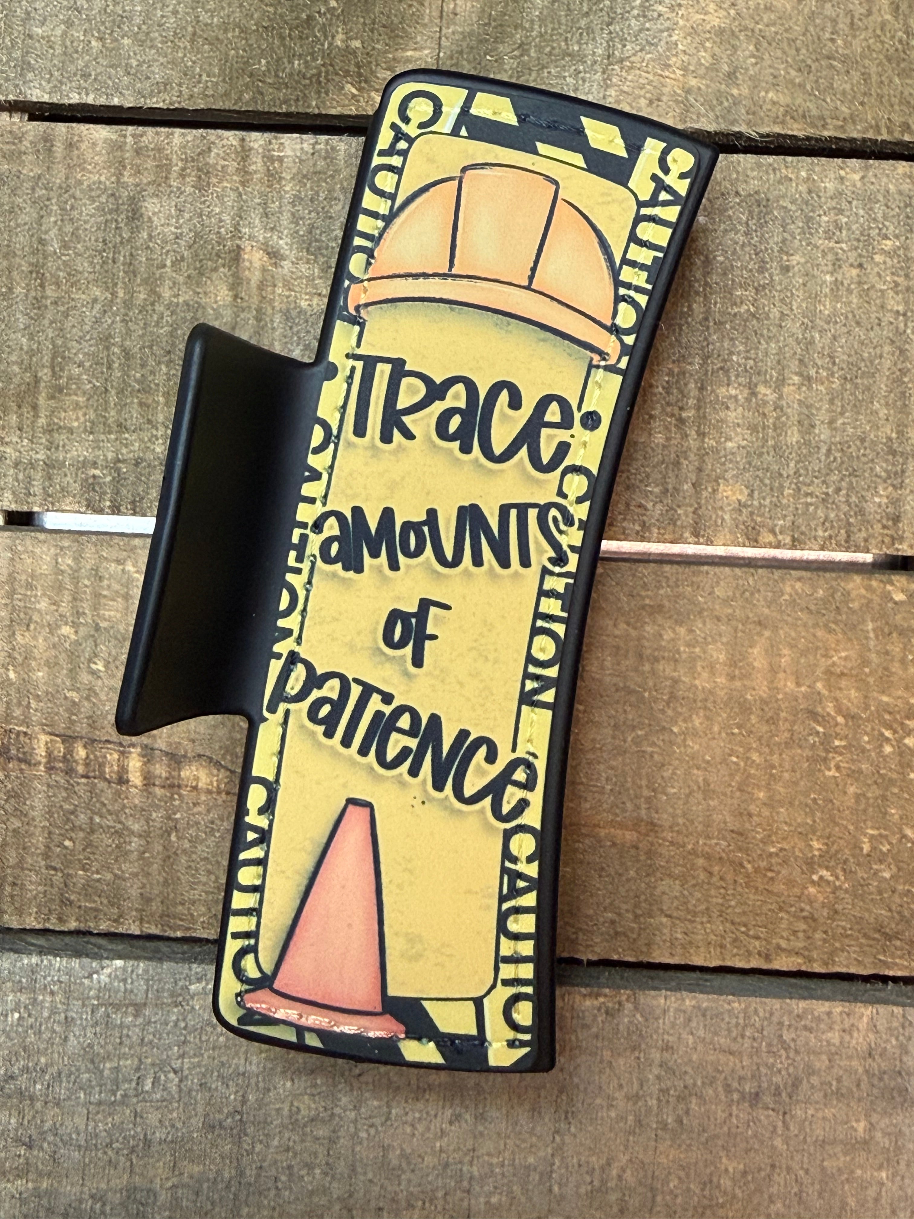 Trace Amounts of Patience Hair Claw Clip