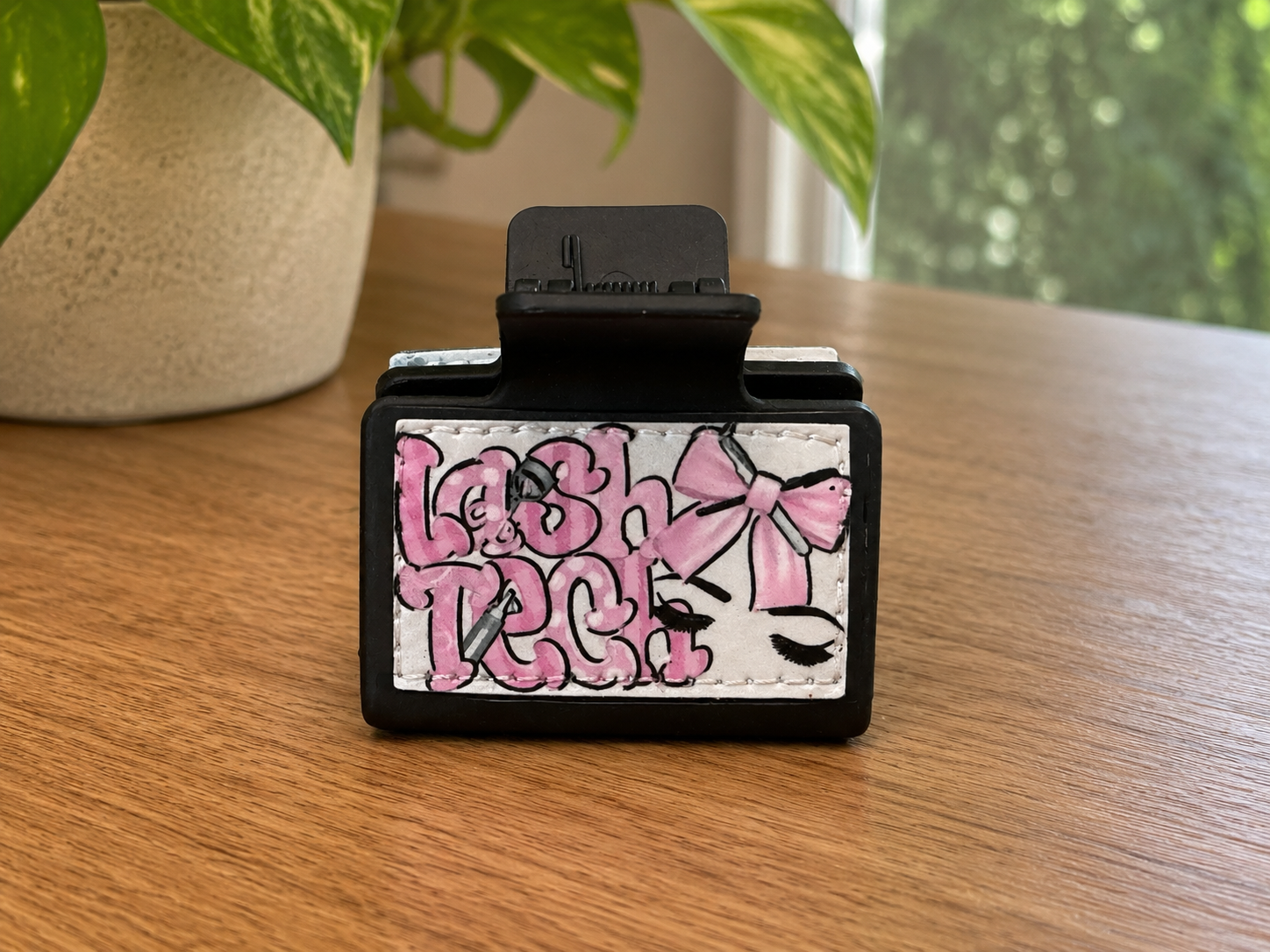 Lash Tech Hair Claw Clip | Lash Artist Hair Accessory | Large & Small Claw Clips