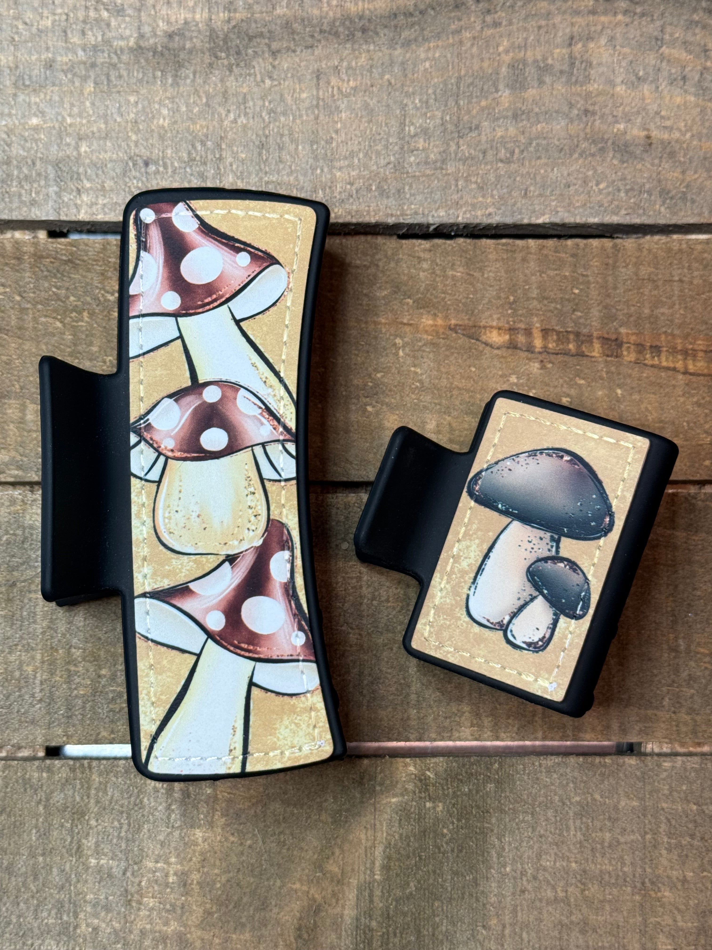 Mushroom Hair Claw Clip | Cottagecore Cute Hair Accessory