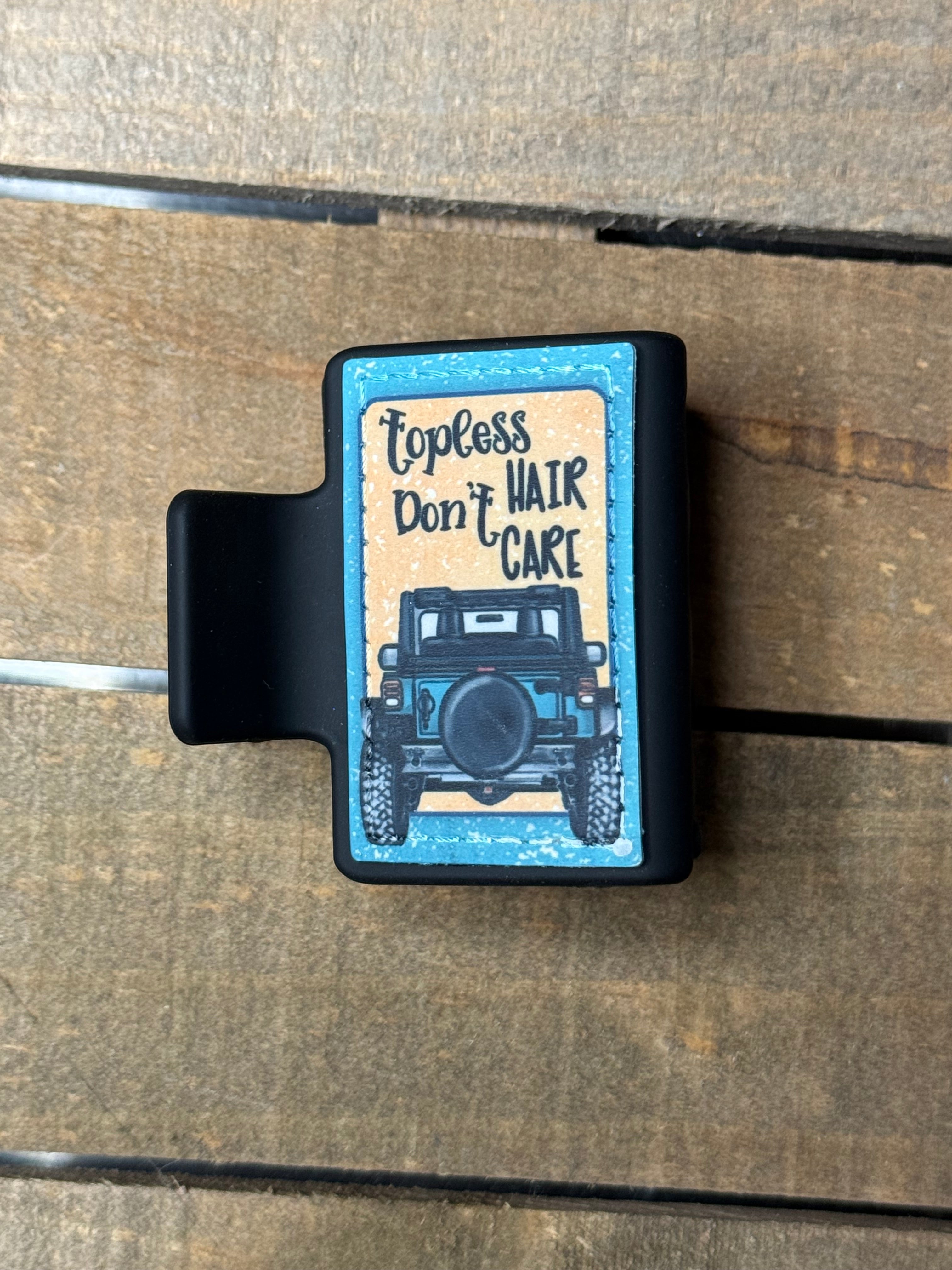 Jeep Topless Hair Don’t Care Hair Claw Clip