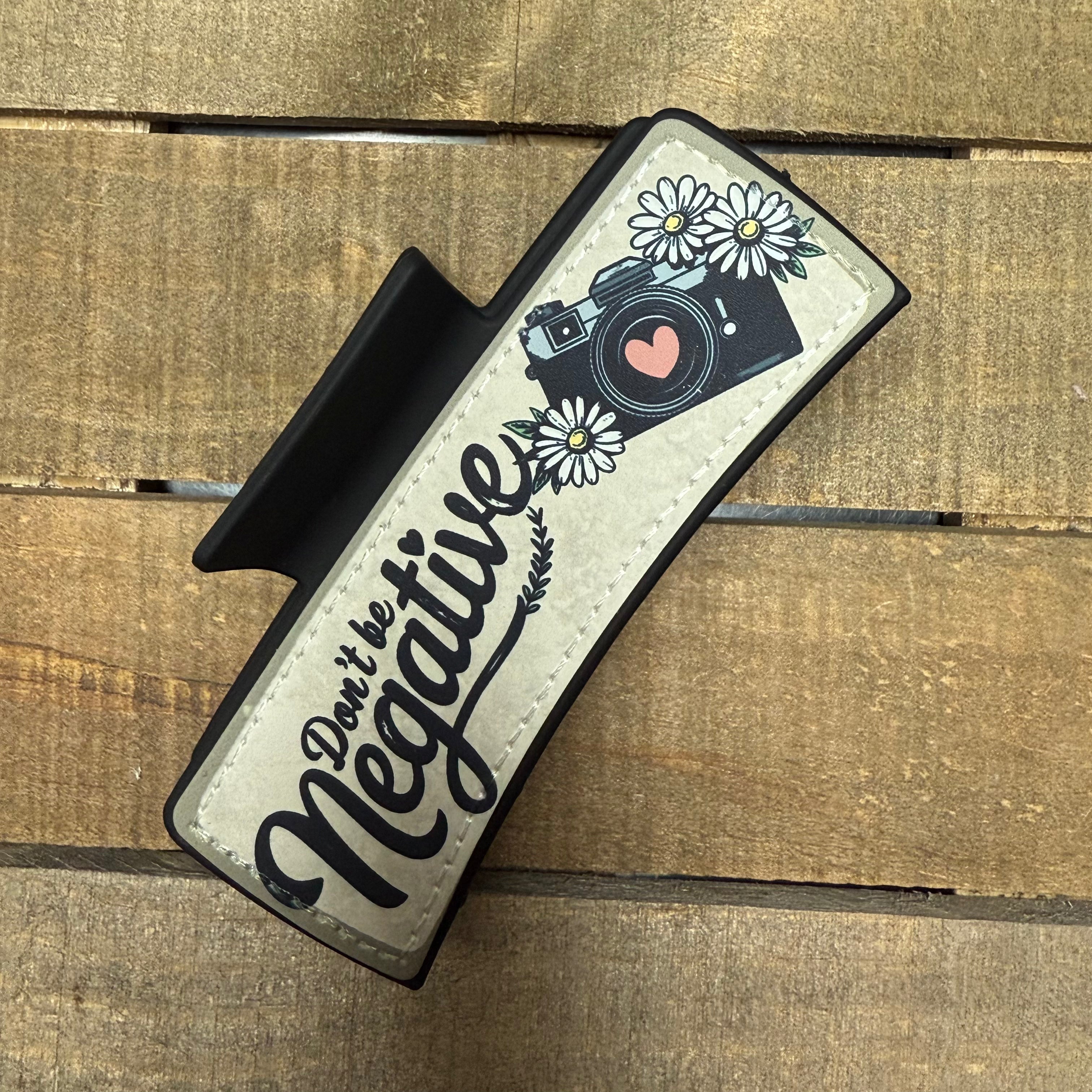 Don’t Be So Negative Photographer Hair Claw Clip