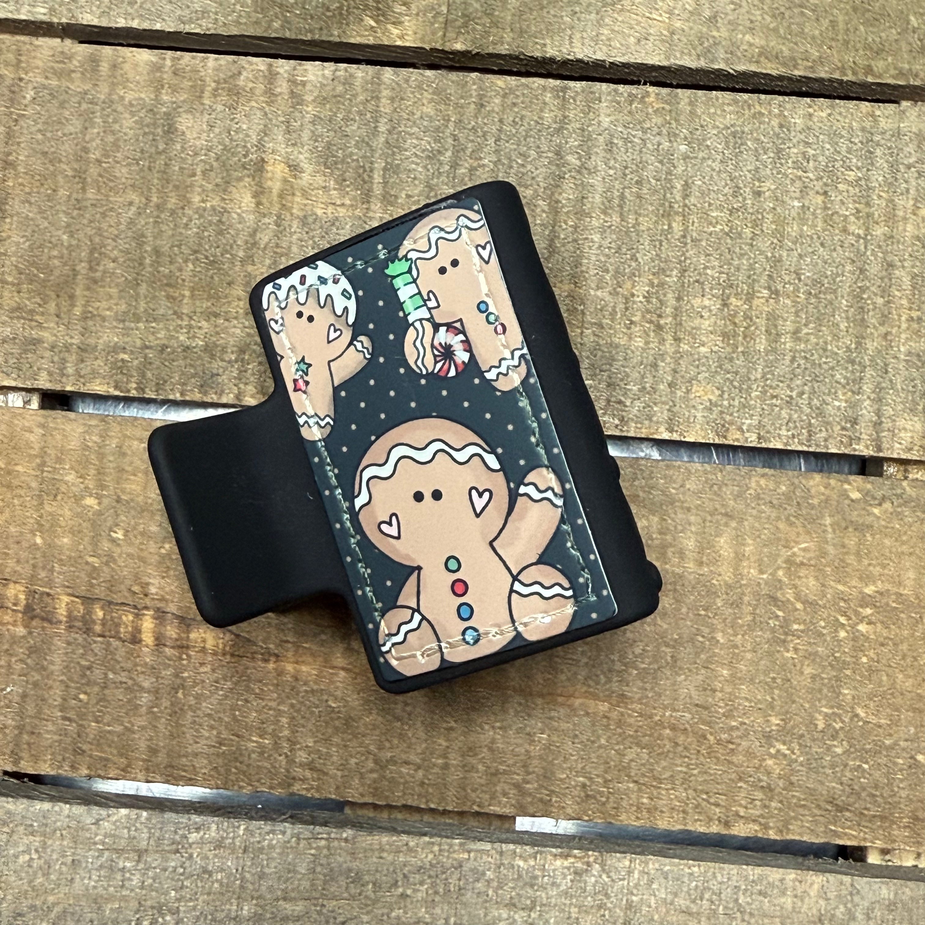 Gingerbread Hair Claw Clip