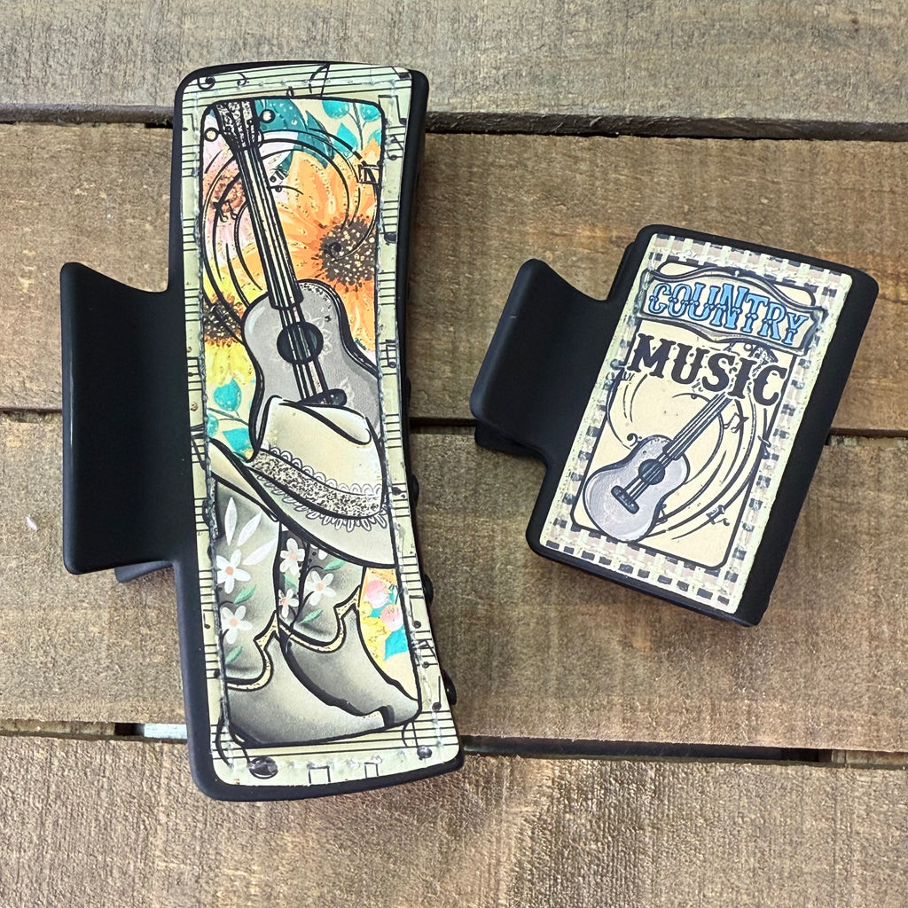 Music Hair Claw Clip