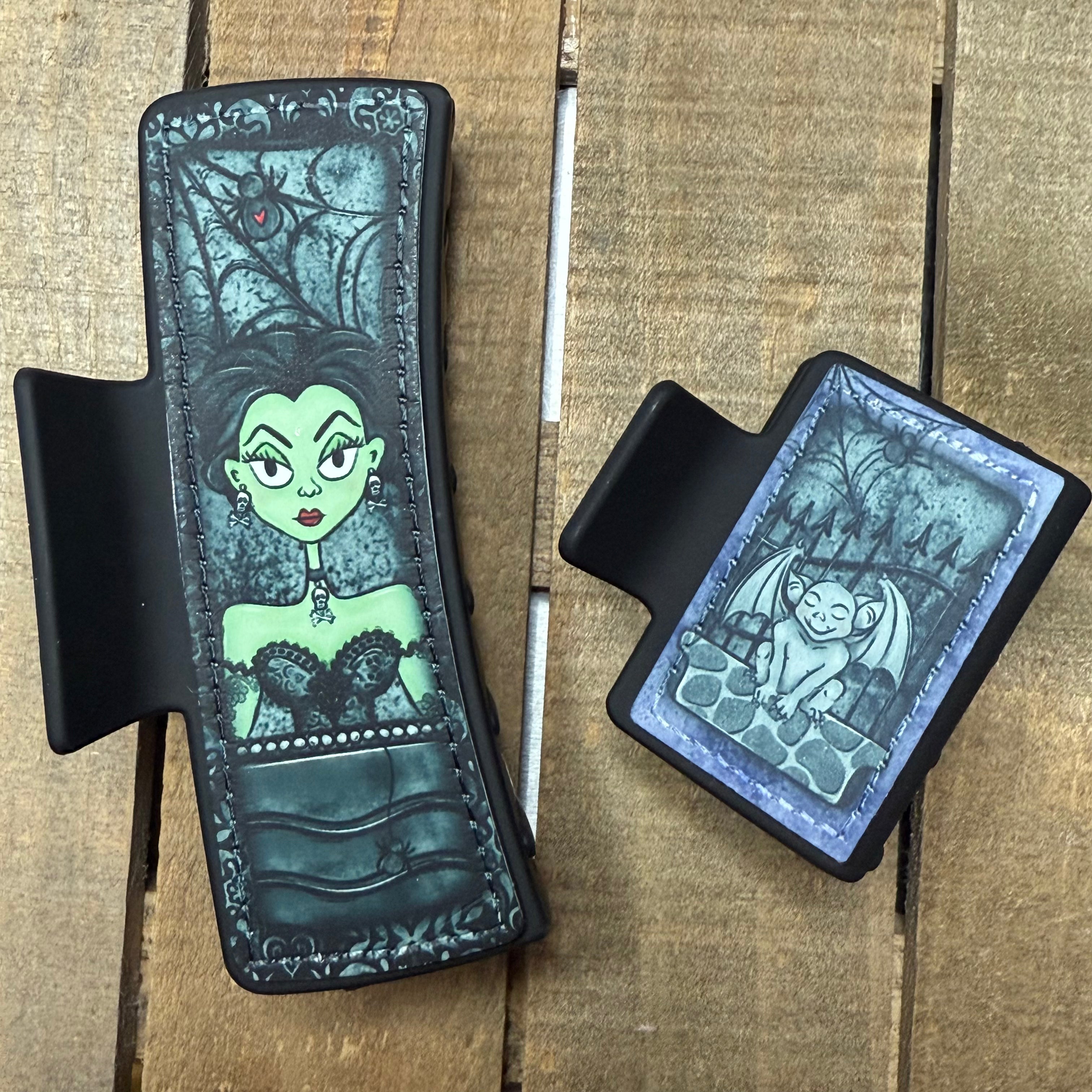 Ghouls Hair Claw Clip