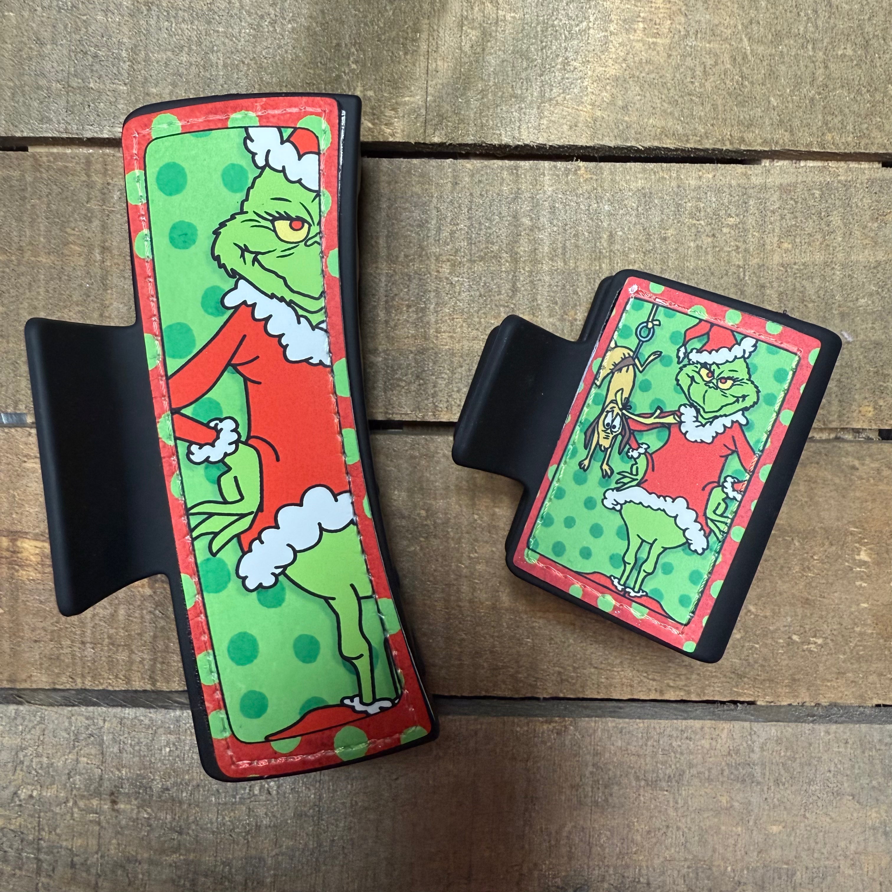 Green Guy Hair Claw Clip