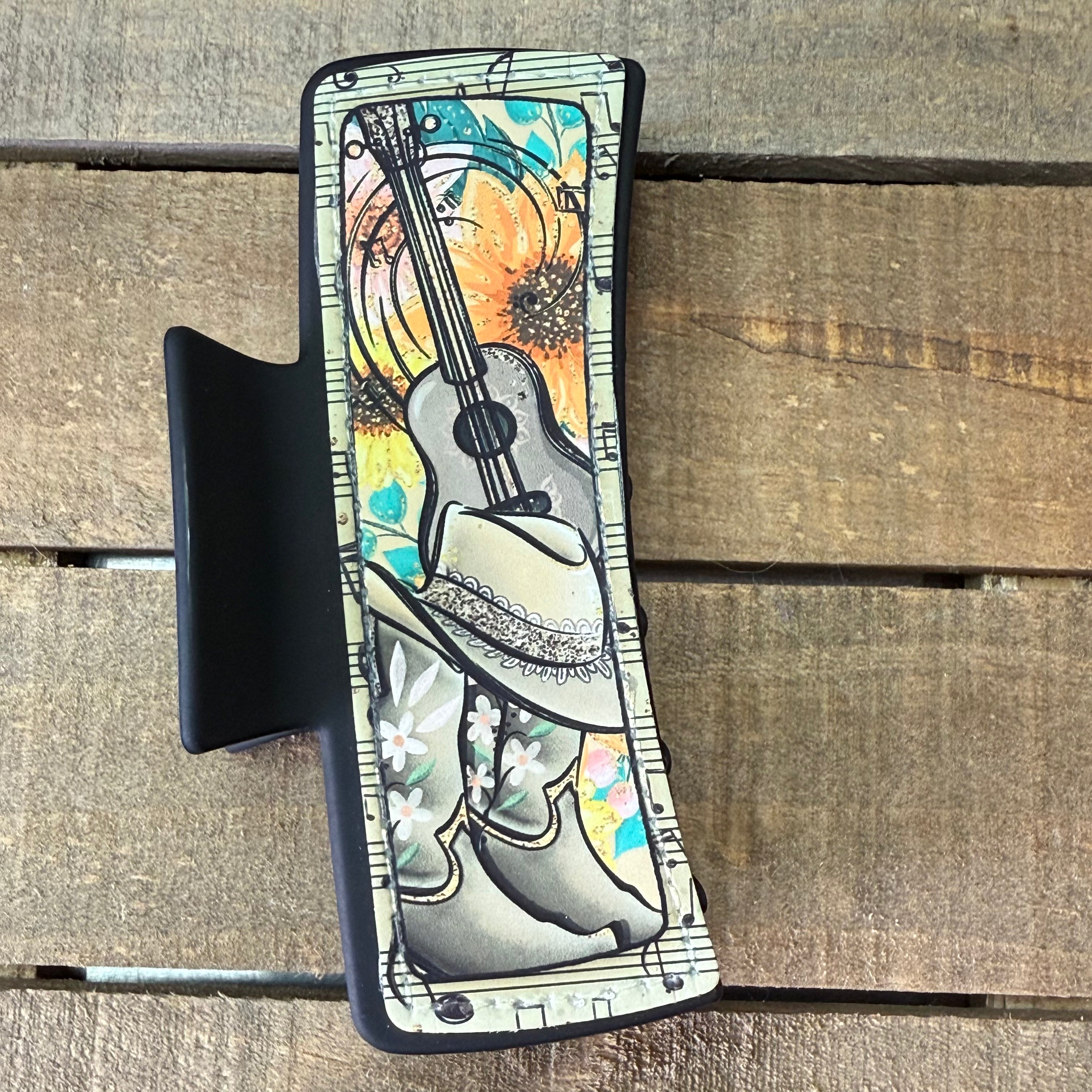 Music Hair Claw Clip