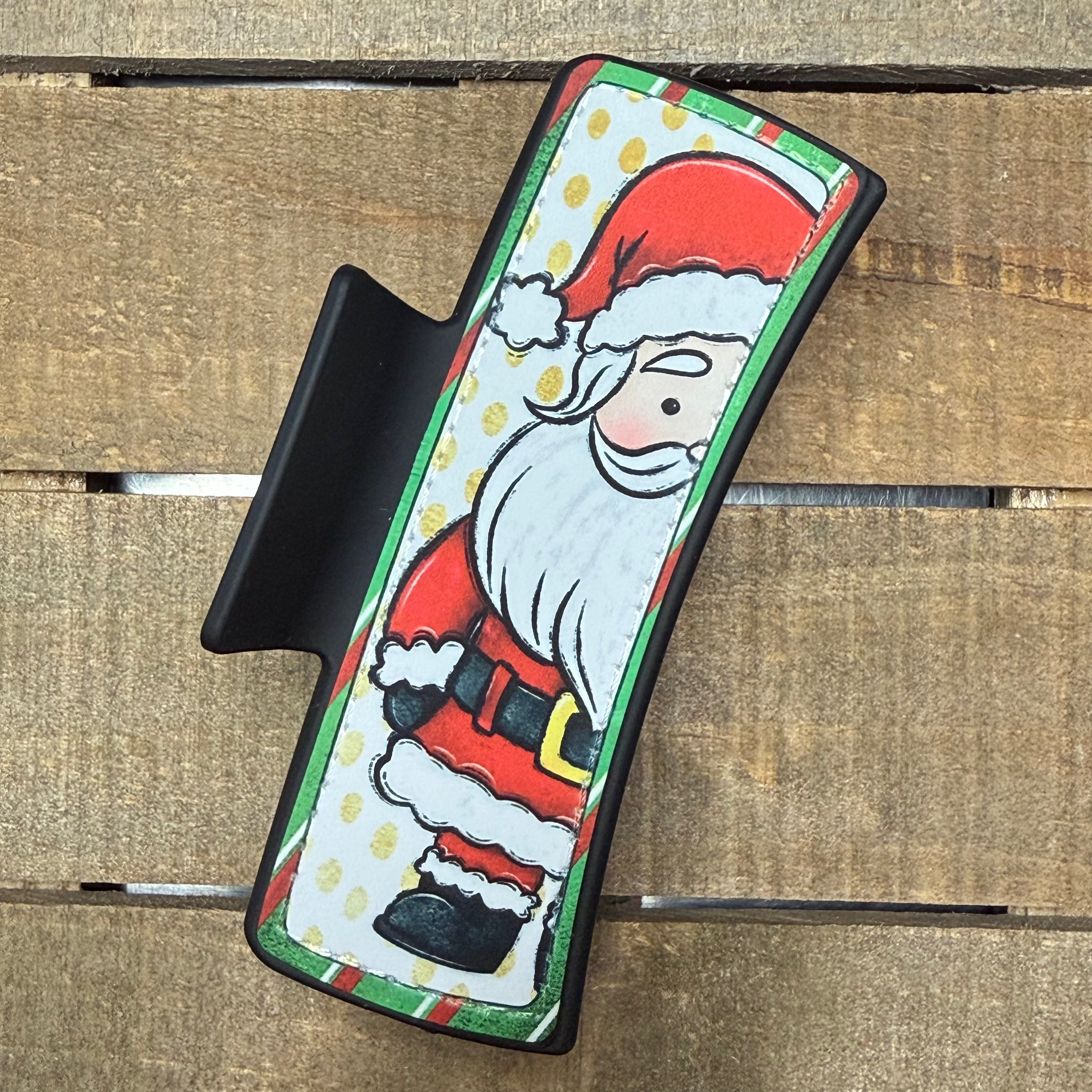 Santa Hair Claw Clip