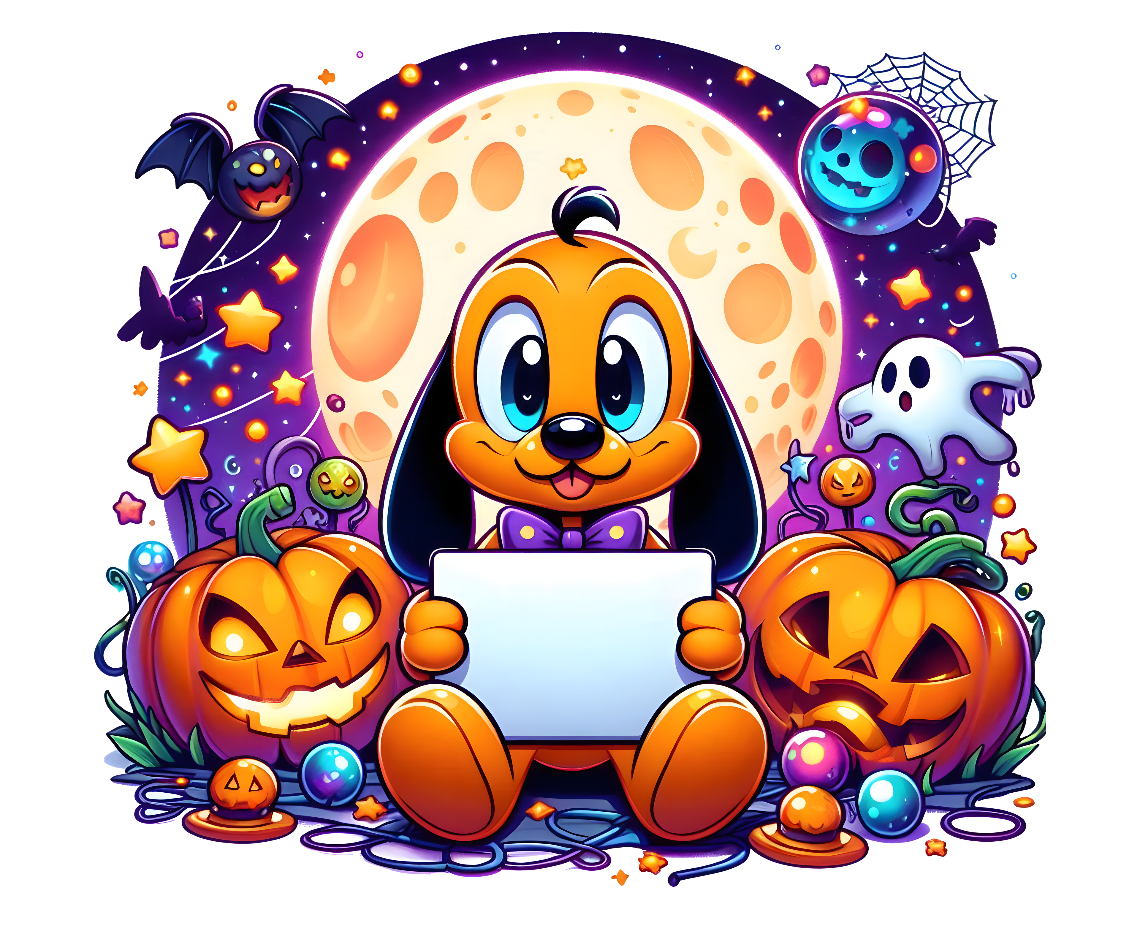 Personalized Halloween Tote Bag – Custom Trick or Treat Bag