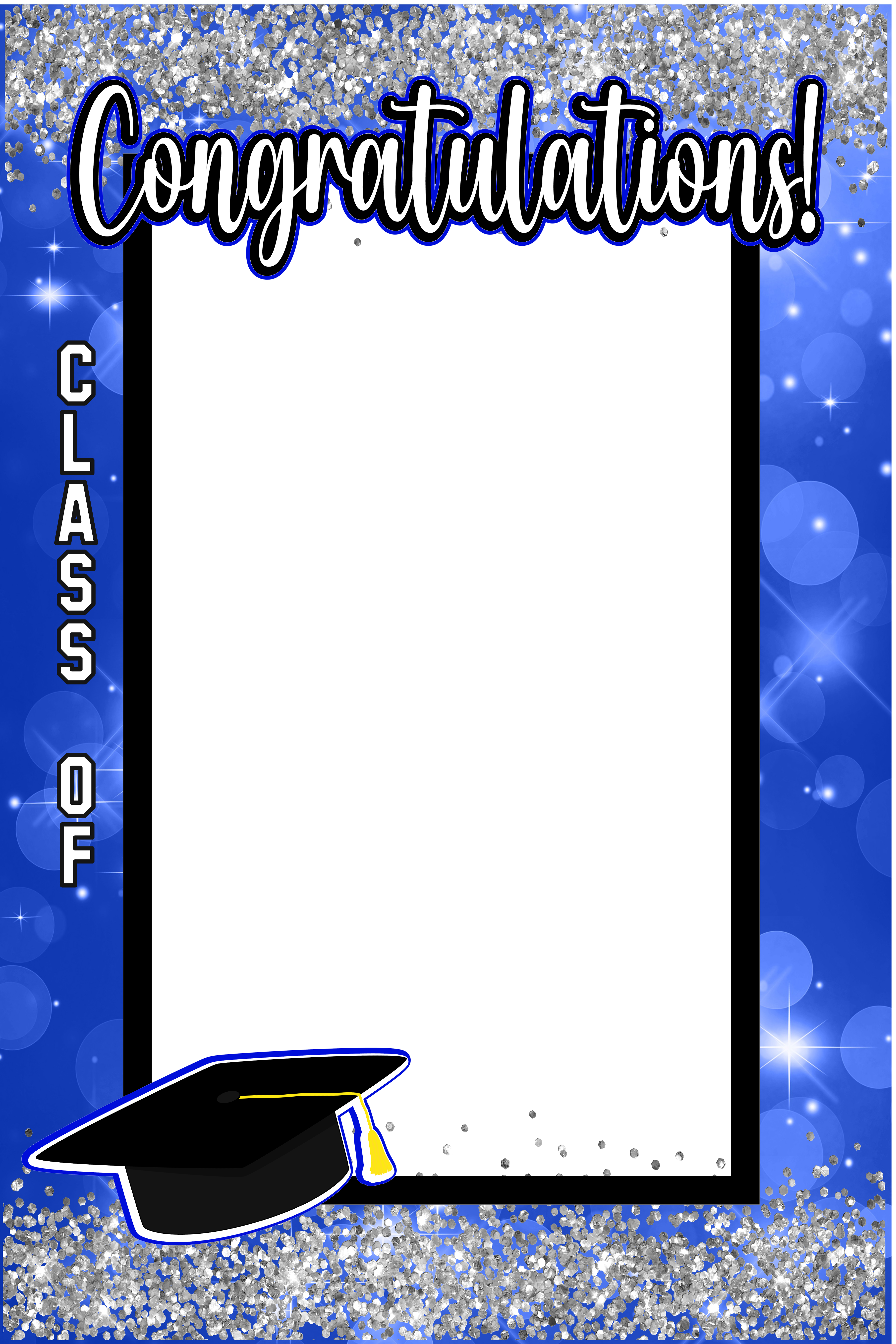 🎓 Custom Graduation Garden Flag – Add Photo & Name