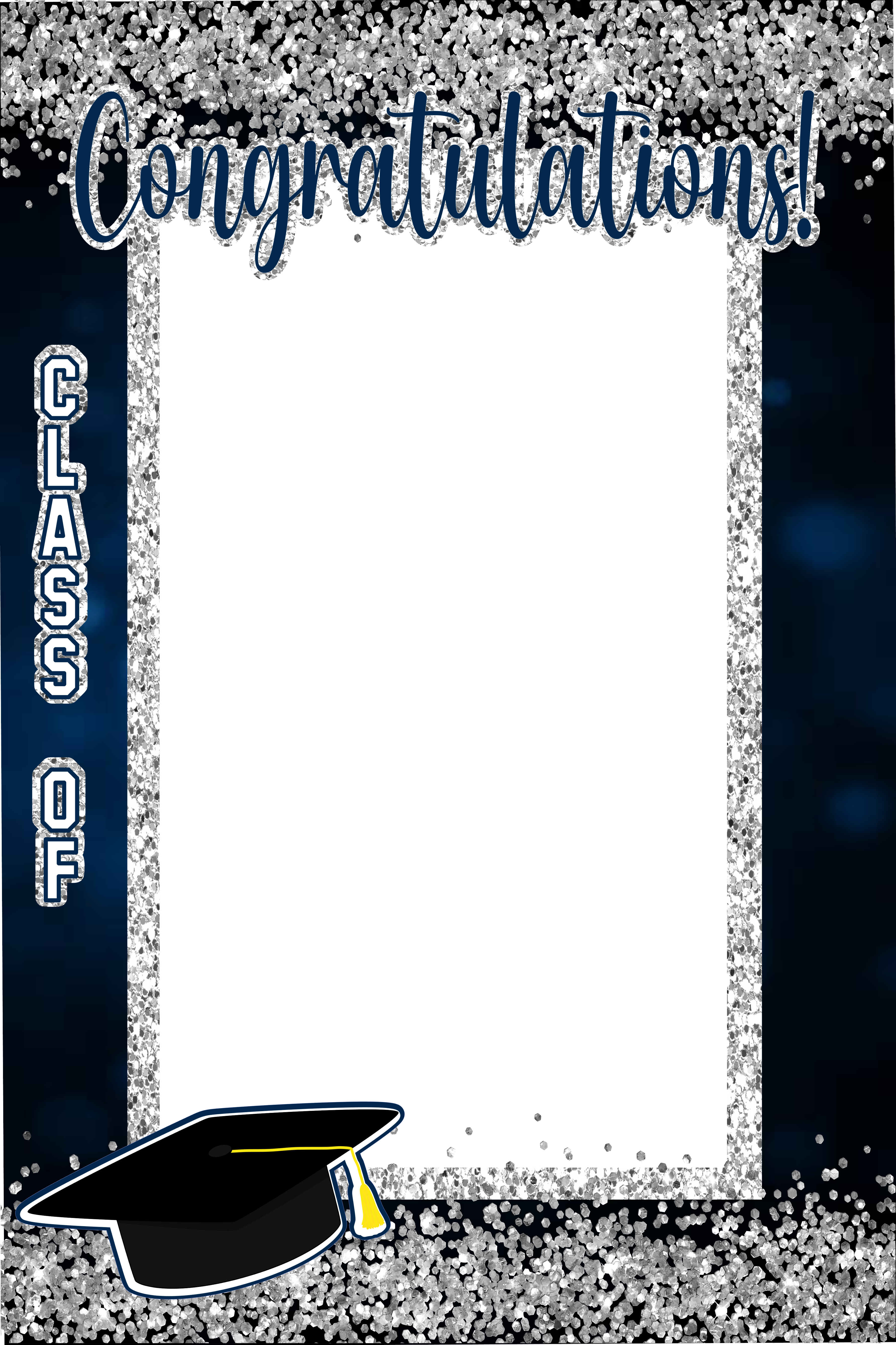 🎓 Custom Graduation Garden Flag – Add Photo & Name