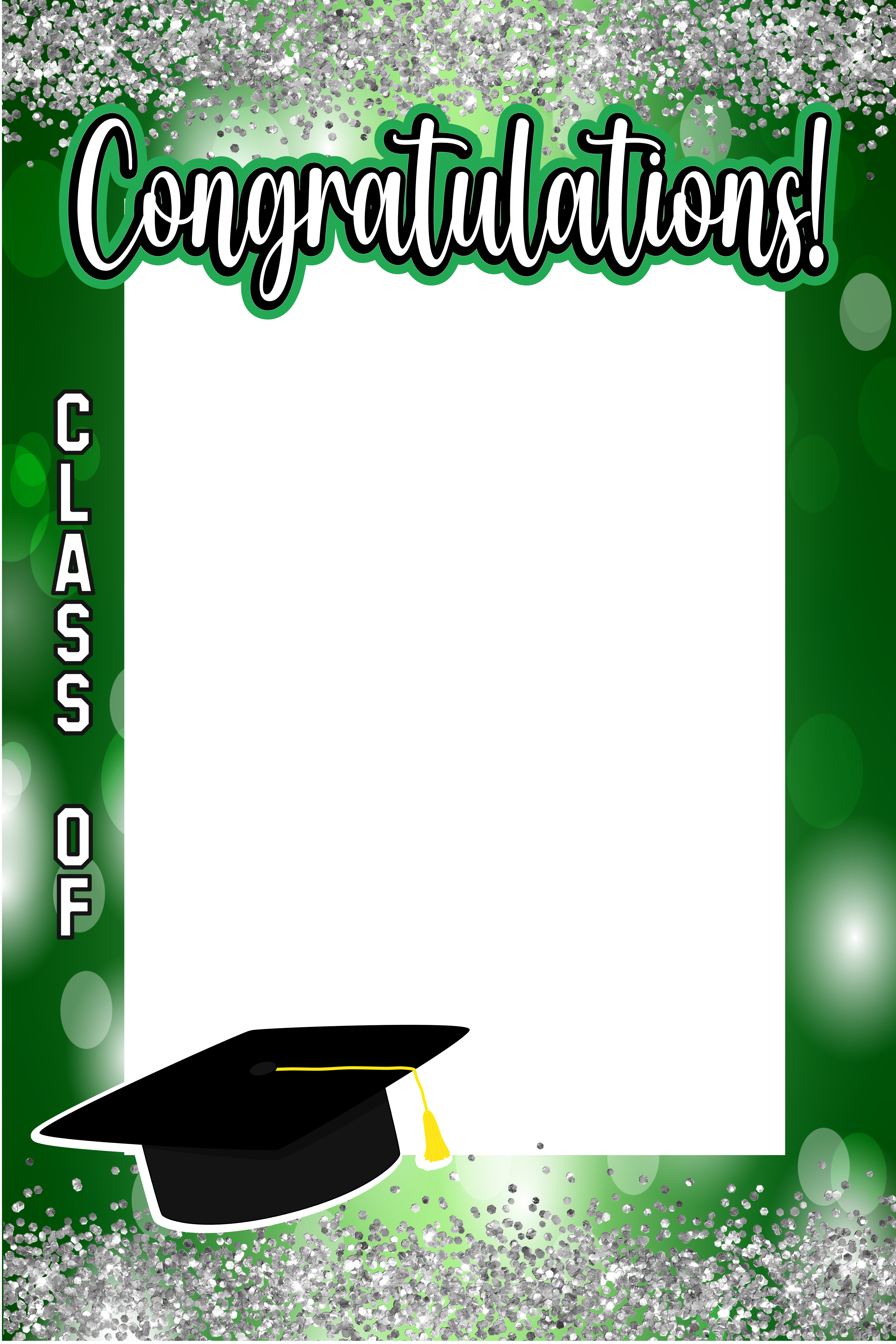 🎓 Custom Graduation Garden Flag – Add Photo & Name