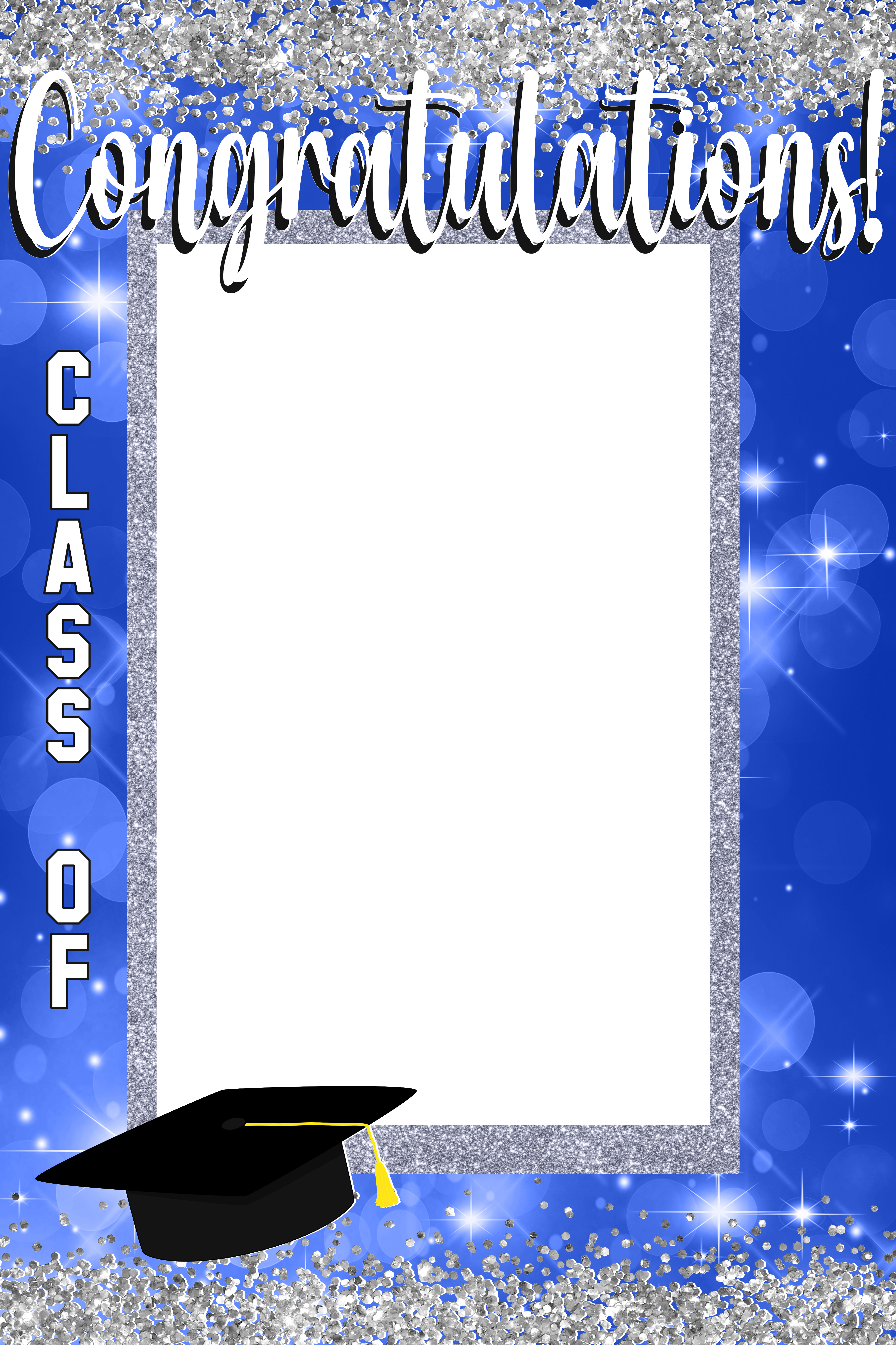 🎓 Custom Graduation Garden Flag – Add Photo & Name