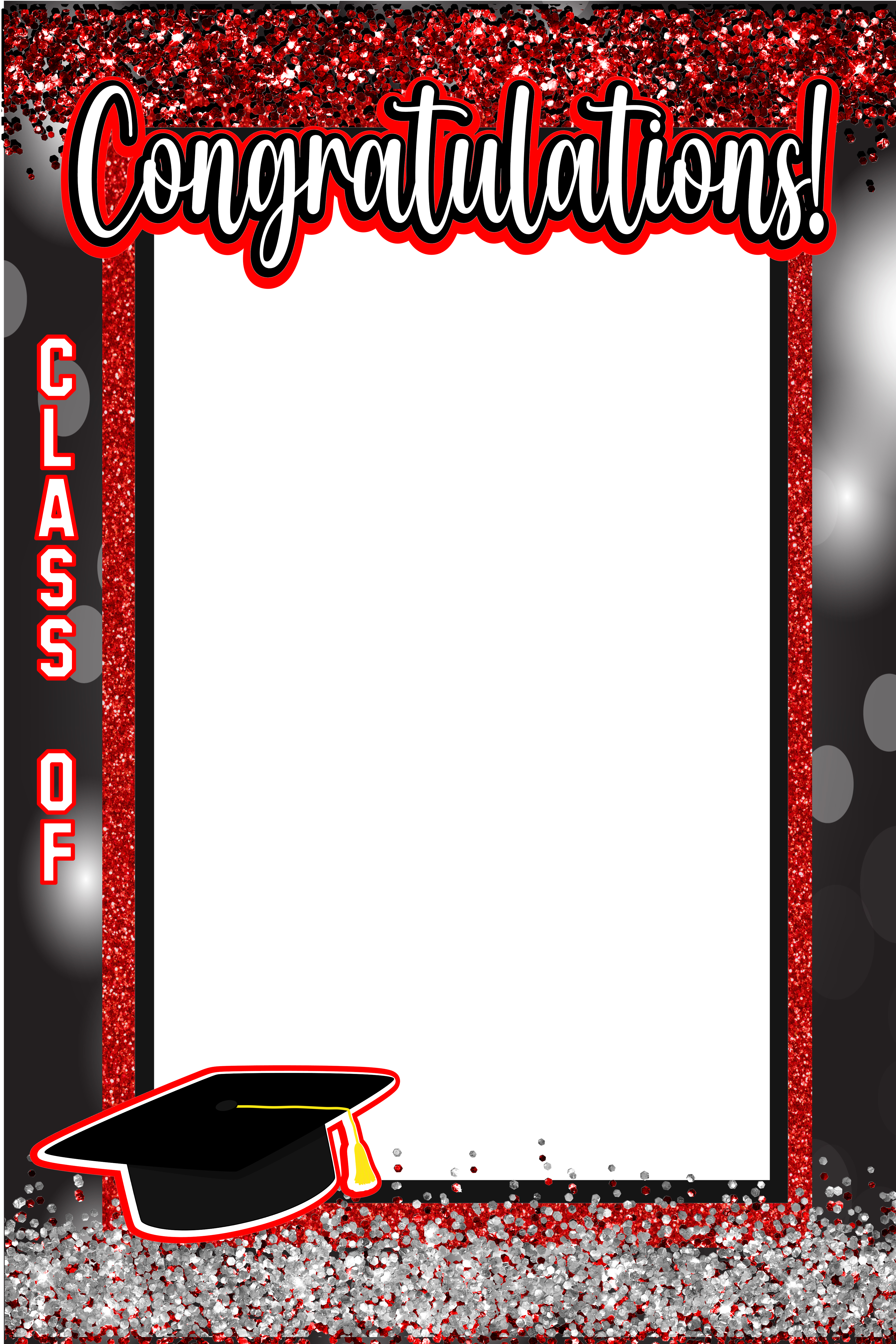 🎓 Custom Graduation Garden Flag – Add Photo & Name