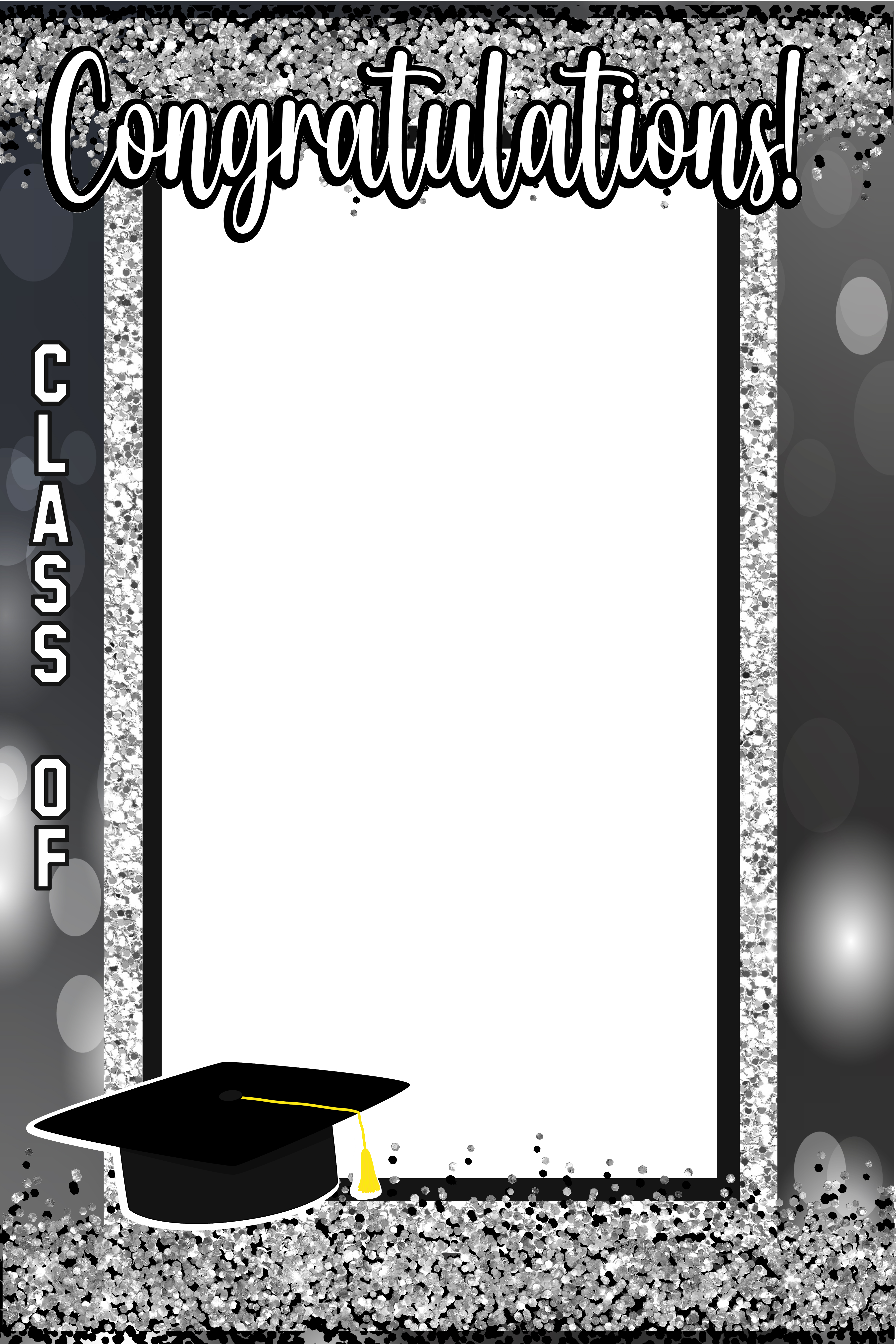 🎓 Custom Graduation Garden Flag – Add Photo & Name