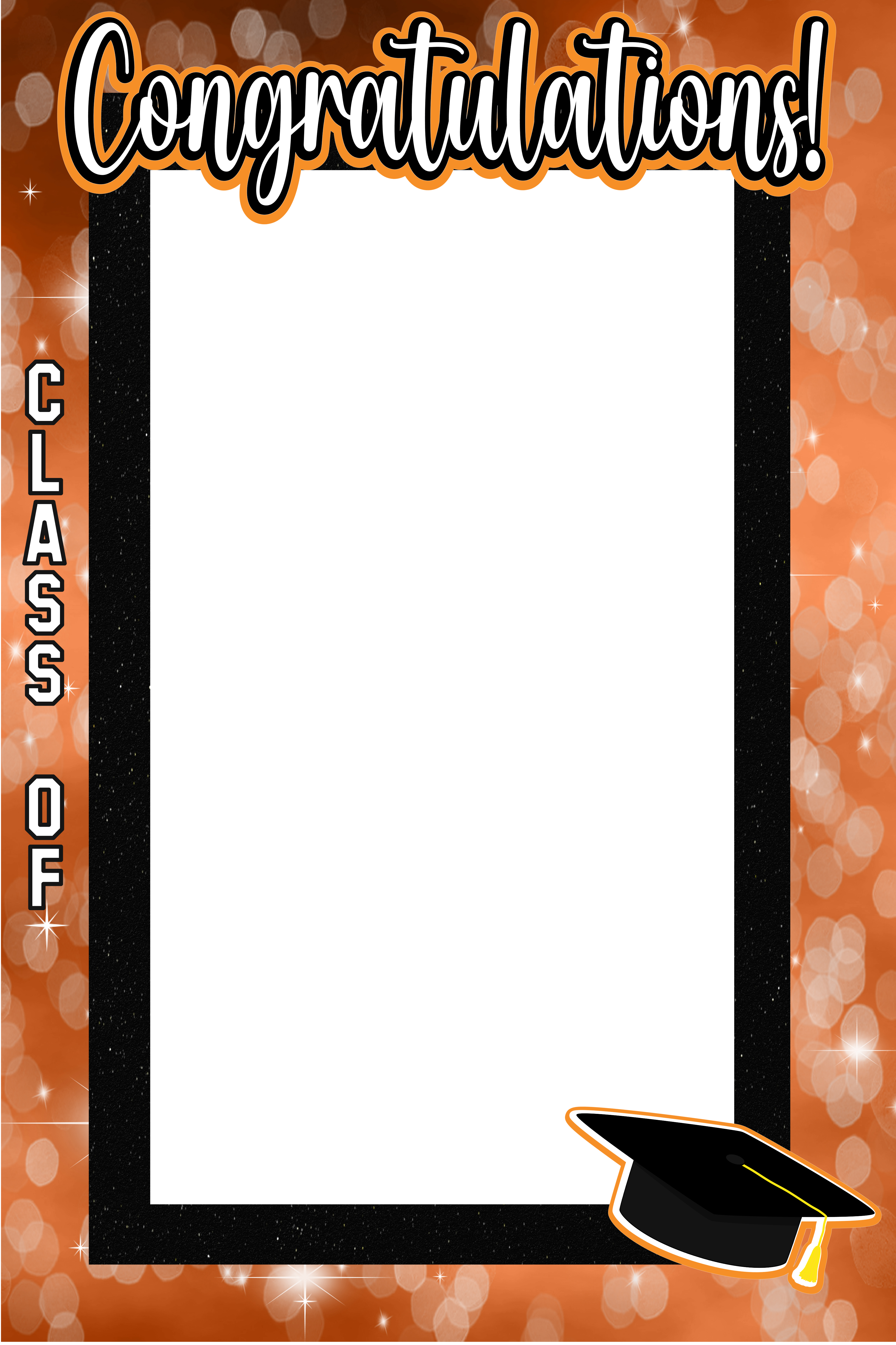 🎓 Custom Graduation Garden Flag – Add Photo & Name