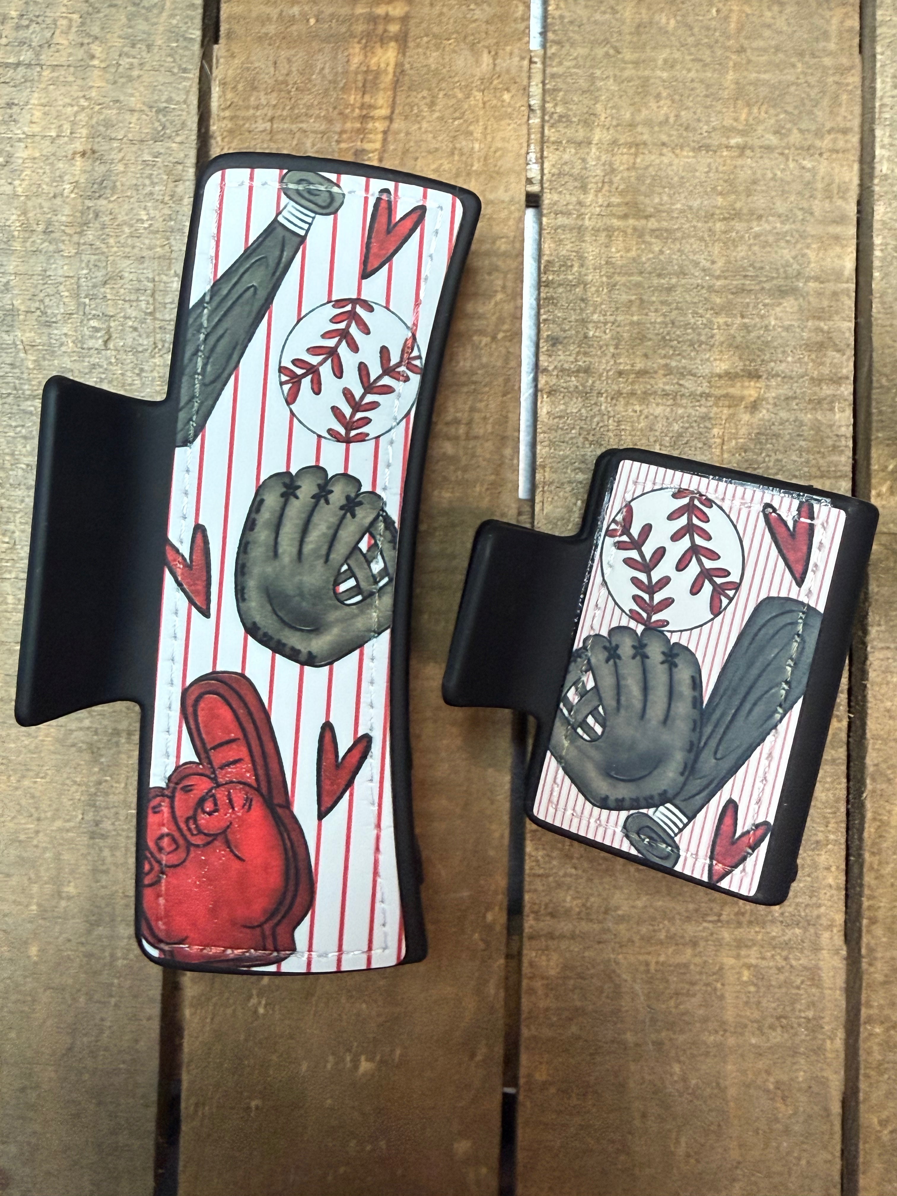 ⚾ Baseball Love Hair Claw Clips ⚾