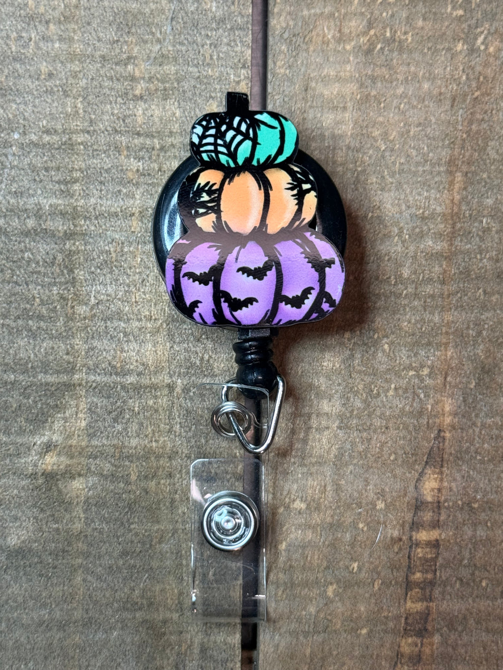 Halloween Pumpkin Badge Reel